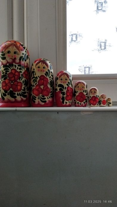 Матрешкі дерев'яні СССР