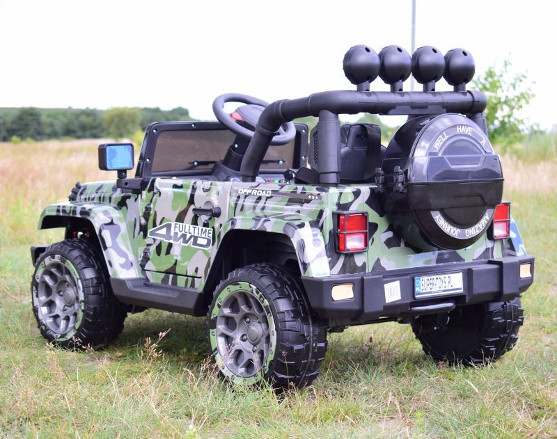 JEEP na akumulator 4x4 na akumulator 4X4 EVA Ecoskóra 7588