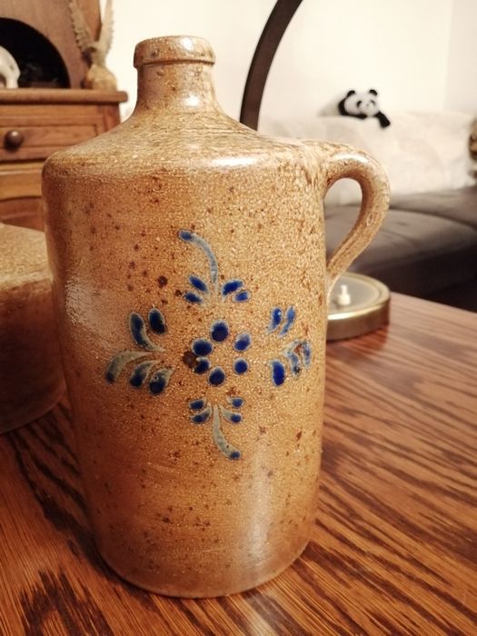 Stara butla z kamionki, vintage