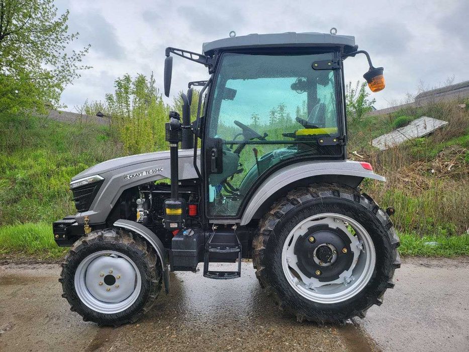 Трактор Скаут TE-504C 50 к.с., дизель, 4×4, кабіна A/C новий доставка