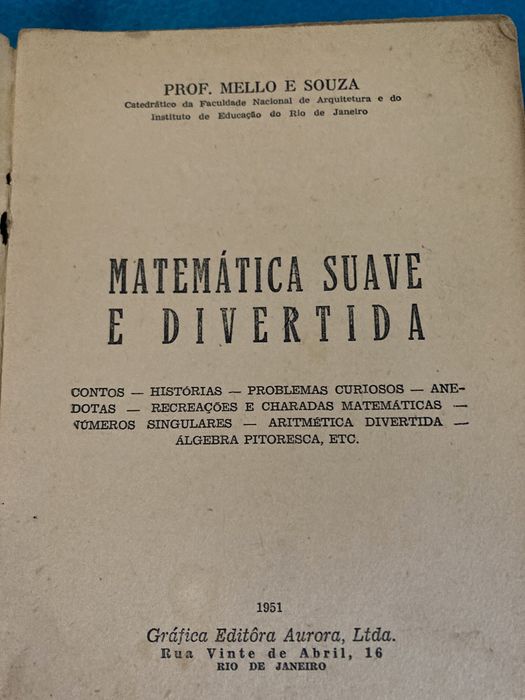 Livros antigos a bom preço