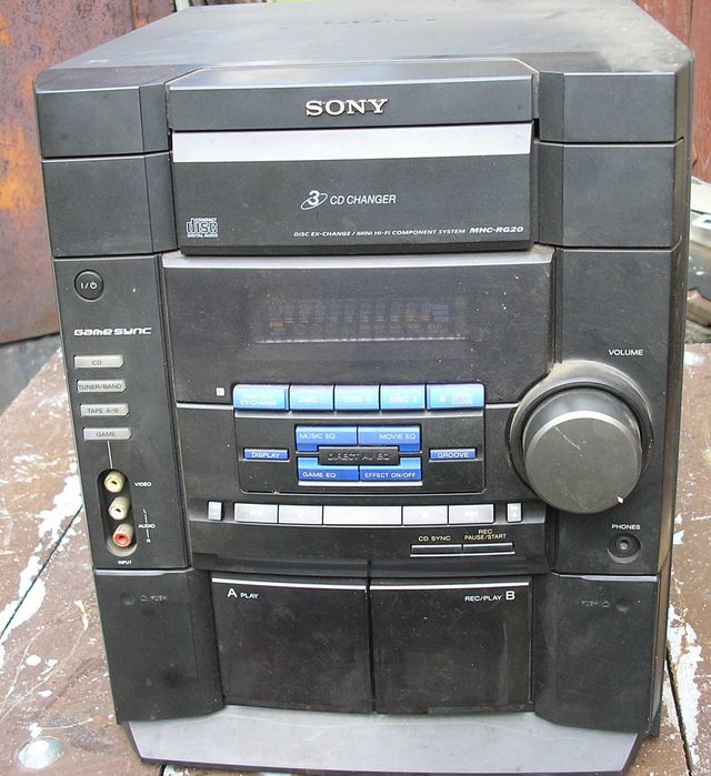 Wieża sony uszkodzona