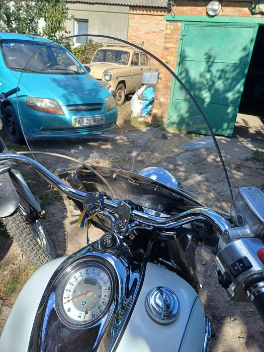 Yamaxa Road Star 1700 - вітрове скло (оптікач)