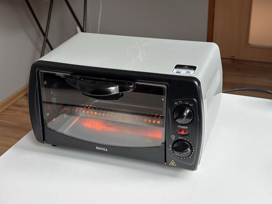 Mini piekarnik elektryczny Evolt EK501 1000W sprawny + blachy
