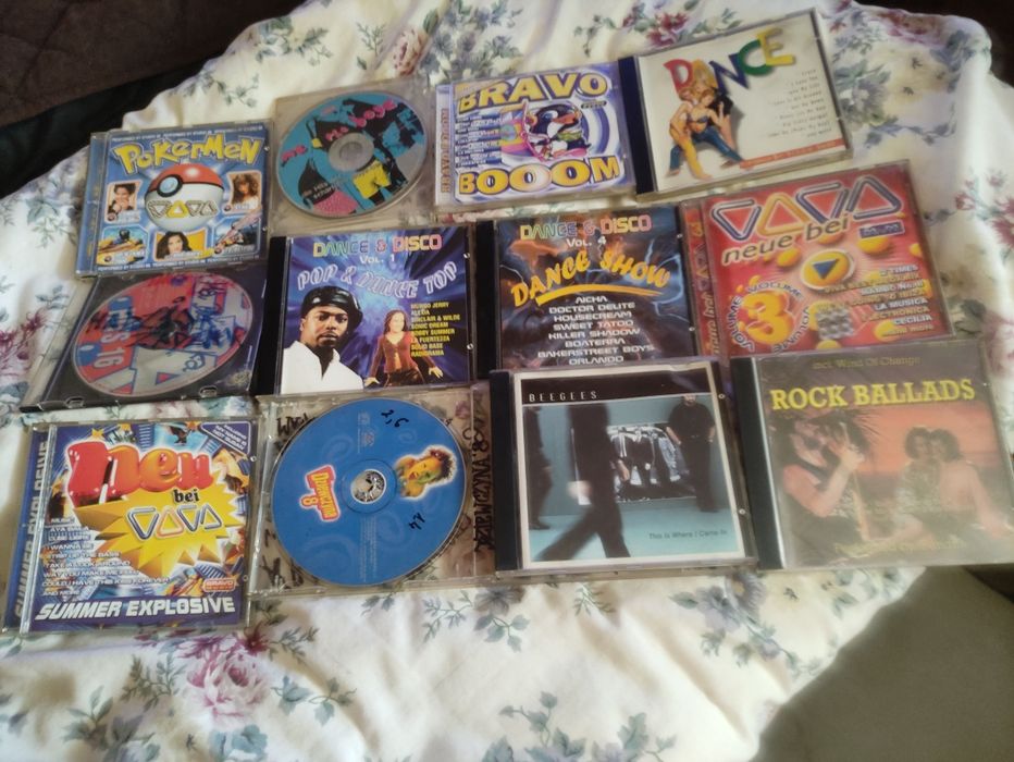 Ponad 130 płyt CD.