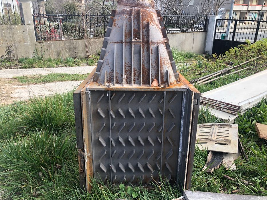 Recuperador a lenha dupla face