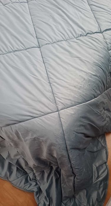 Edredão de Veludo com Pelo de Borrego