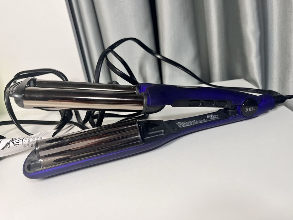 Потрійна плойка-хвиля для волосся Ion Titanium Pro Triple Barrel Waver