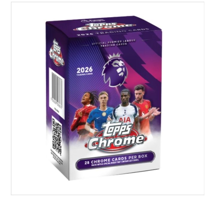 2026 Topps Chrome Premier League Value Box