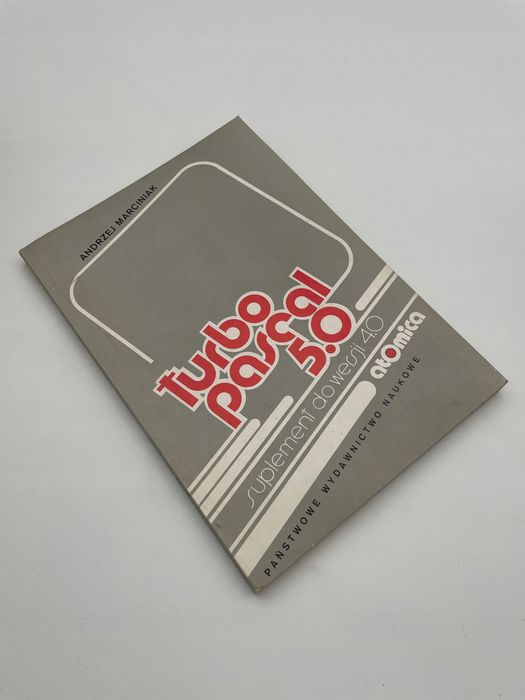 Turbo Pascal 5.0. Suplement Do Wersji 4.0 X17012