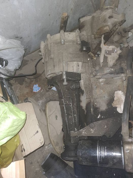 Volkswagen t4 т4 мотор з коробкою фольсваген 2.4 простий дизель 1994р.