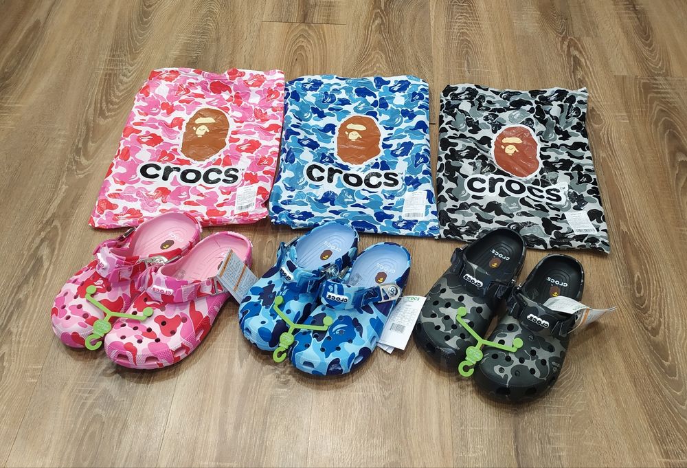 Сучасні крокси бейп bape