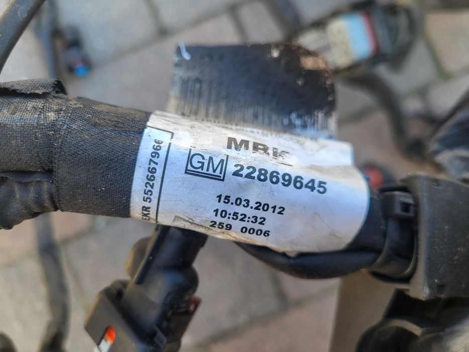 Opel Insignia 2.0CDTI A20DTR Bi-Turbo Wiazka silnika instalacja