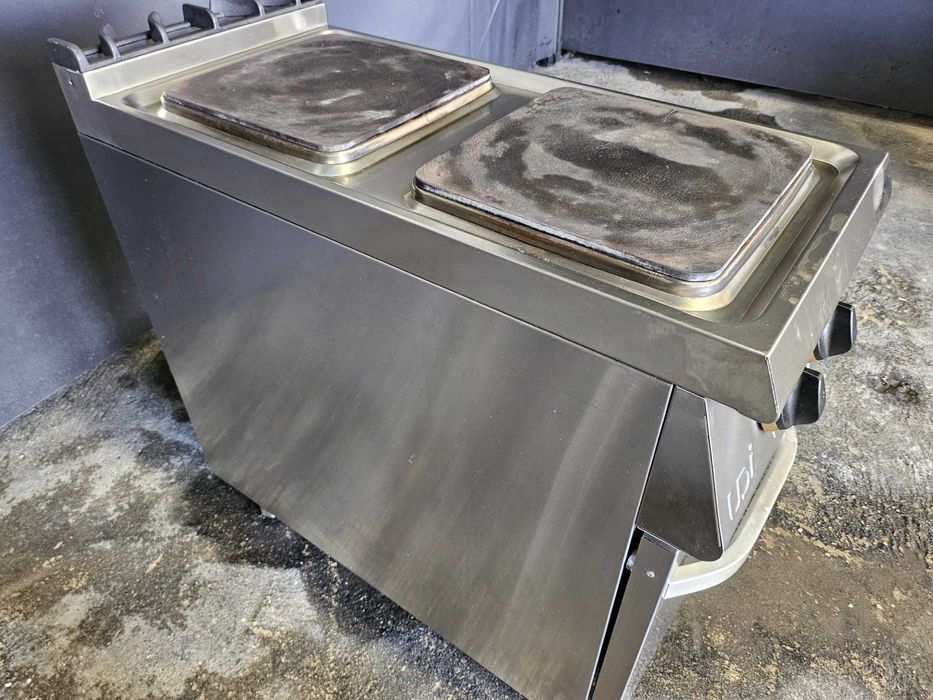 Fogão elétrico com 2 placas