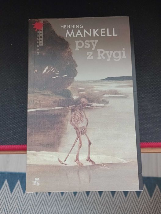 Nieużywana książka Henning Mankell "Psy z Rygi"