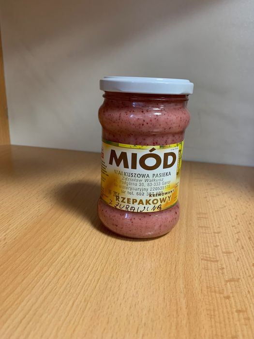 Miody kremowane, propolis, pyłek pszczeli z Walkuszowej Pasieki