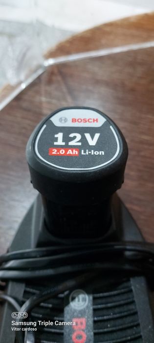Boch carregador e bateria