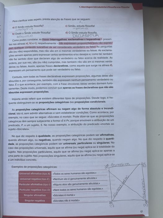 livro exame de filosofia 11° ano
