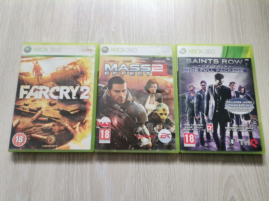 Zestaw gier xbox 360 OPIS!!!