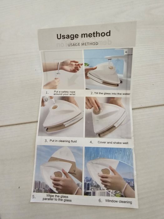 Myjka magnetyczna do szyb