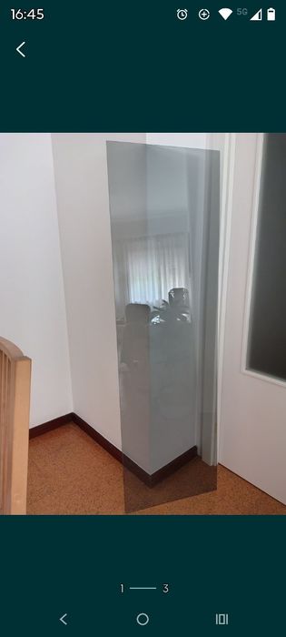 Vidro fosco 1,60/48 cm