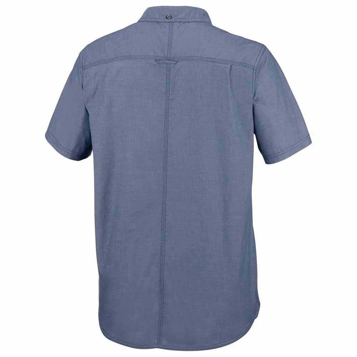 2045 Lekka Męska Bawełniana Koszula Turystyczna Columbia Denim S