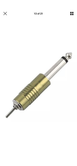 Switch Plug Fonte de Alimentação de Tatuar,Tatuagem,Tattoo Dourado