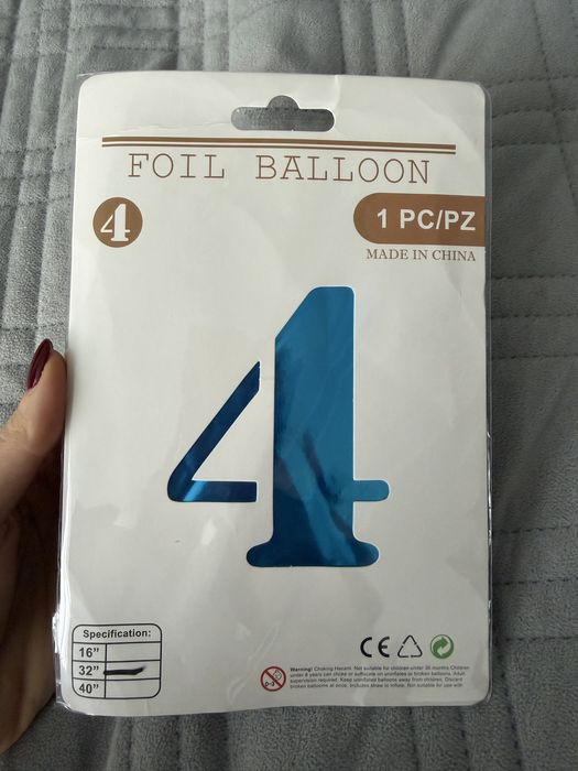 Продам нові фольговані кульки Щенячий патруль і цифри 4