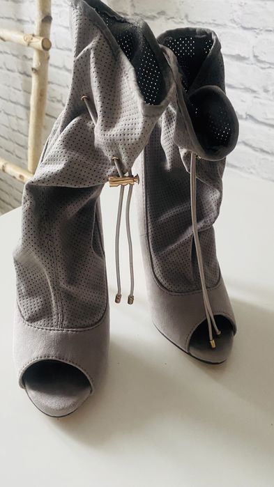 Buty z zamszu Italian Style