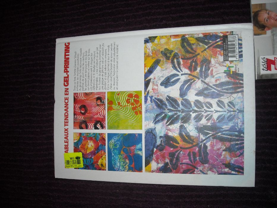 Livros artes e culinaria em lingua francesa novos