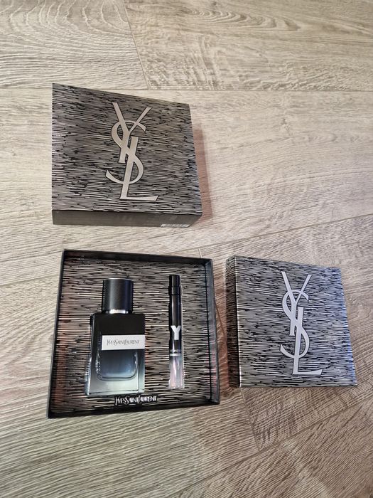 Оригинальный парфюмированный набор мужской Yves Saint Laurent Y  60+10