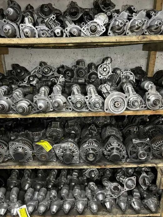 Стартери на авто реставровані з ЕС Оригинал і нові аналоги з гарантією