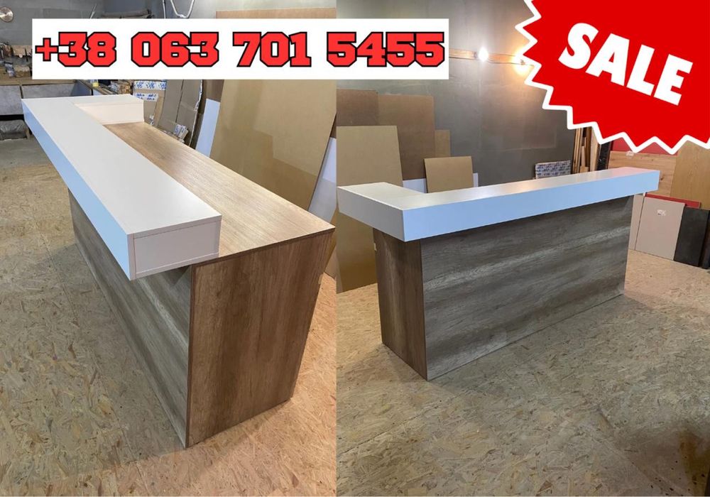 ЦІНУ ЗНИЖЕНО‼️Стильна барна стійка Пекан / PREMIUM ЛДСП + кромка Rehau