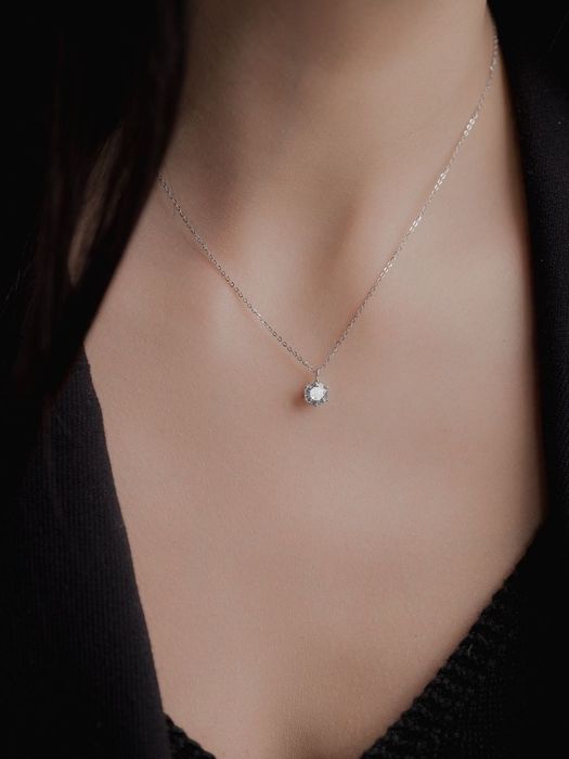 НОВЫЙ! Кулон Just Gem камень цирконий 8мм серебро 925