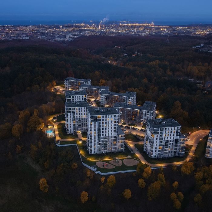 Wynajem apartamentu 58 m² z widokiem na Zatokę, balkon, parking