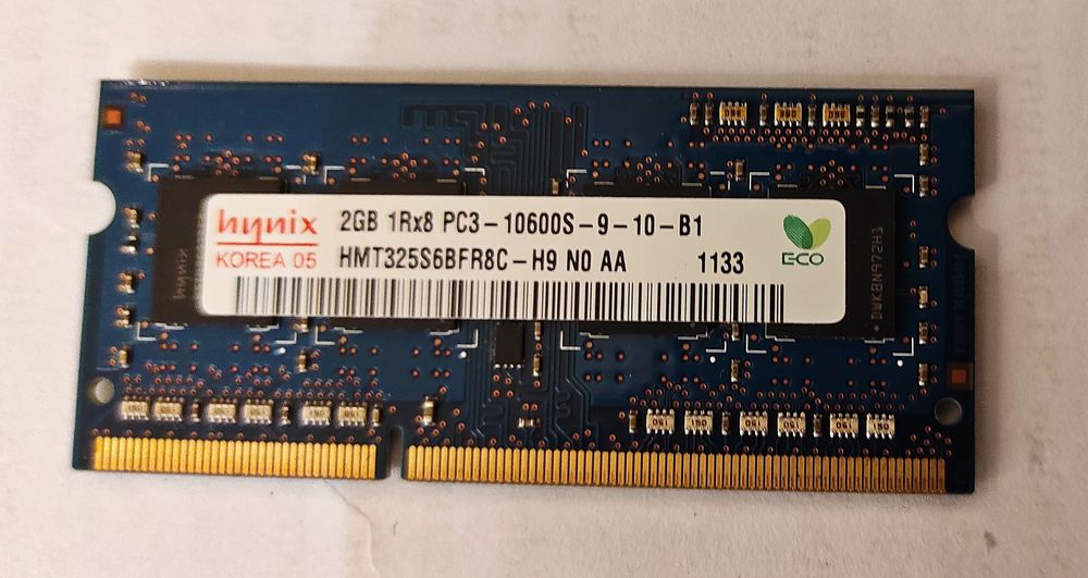 Оперативна пам'ять Hynix 2GB DDR3 SO-DIMM 1333MHz (PC3-10600S)