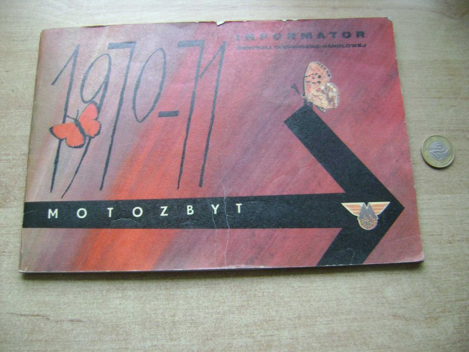 Starocie z PRL - MOTOZBYT 1970 = Informator UNIKAT