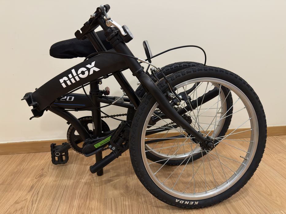 Bicicleta dobrável Nilox como NOVA