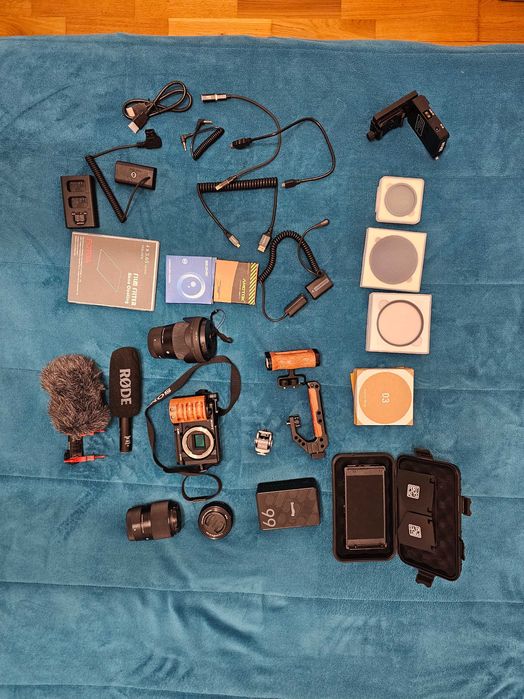 Sony ZV-E10 + Acessórios