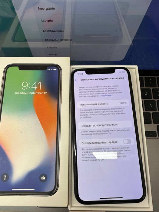 Продам телефон - айфон IPhone X 64 GB Black