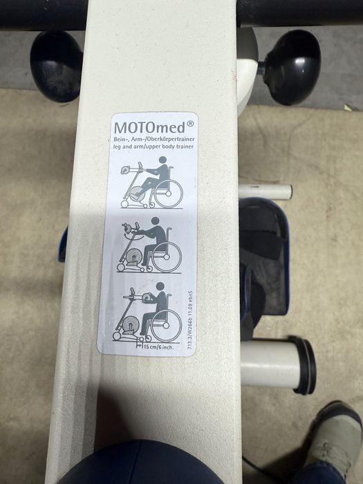 Rotor  MOTOMED VIVA II , Góra-dół , Polskie menu