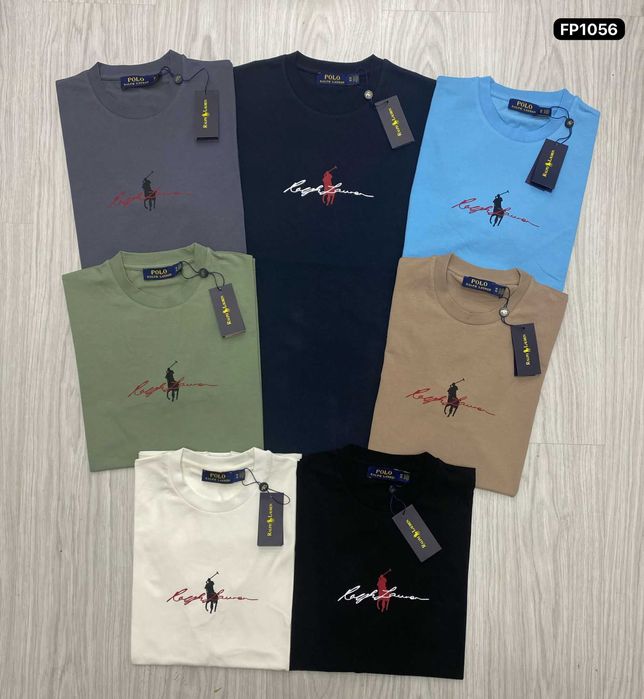 Koszulka męska tshirt Ralph lauren kolory krótki rękaw premium M-XXXL