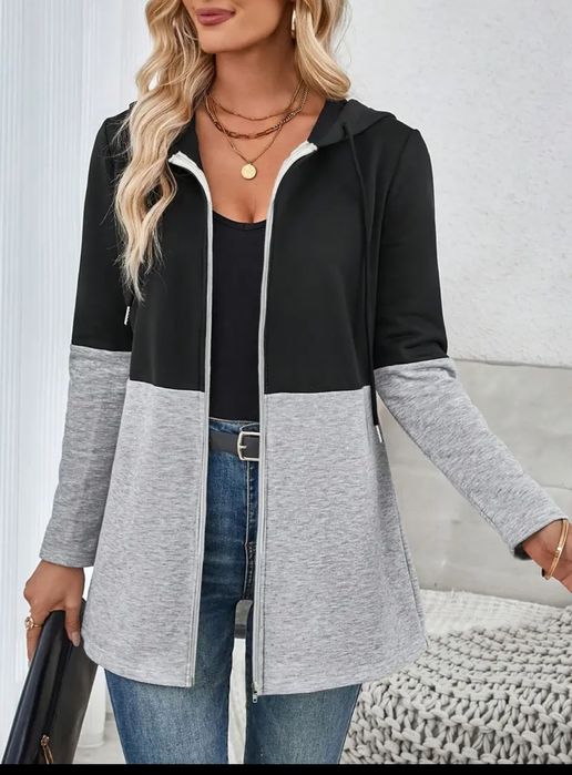 Bluza rozpinana dłuższa