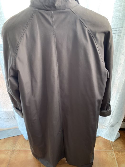 Gabardine Senhora Comprida Cor Cinza