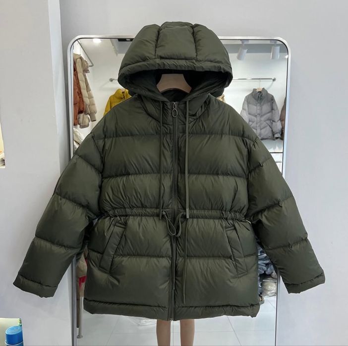 Розпродаж! Куртки пуфери пуховики натуральний пух zara