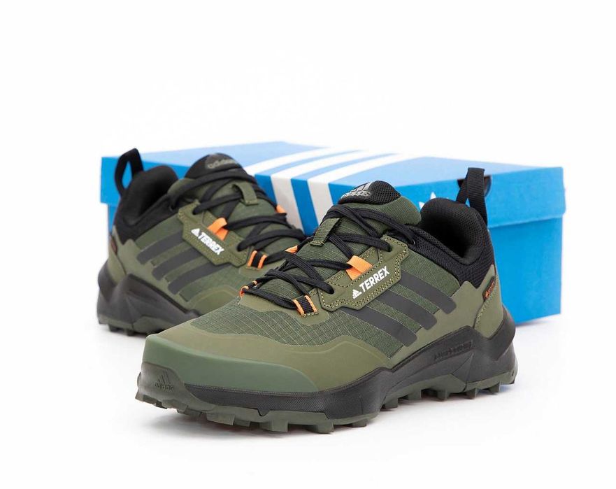 Кросівки Adidas Terrex Swift R3 Gore-Tex Khaki premium