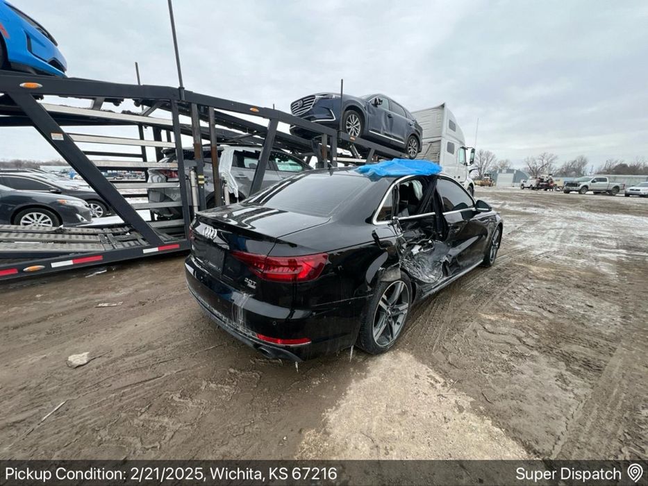 Разборка Audi A4 B9 2016-2019 S-line LY9B чорний Розборка Шрот