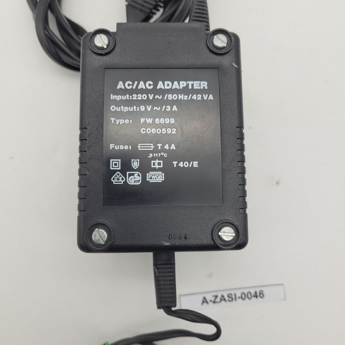 Zasilacz Atari (AC/AC 9V 3A C060592)