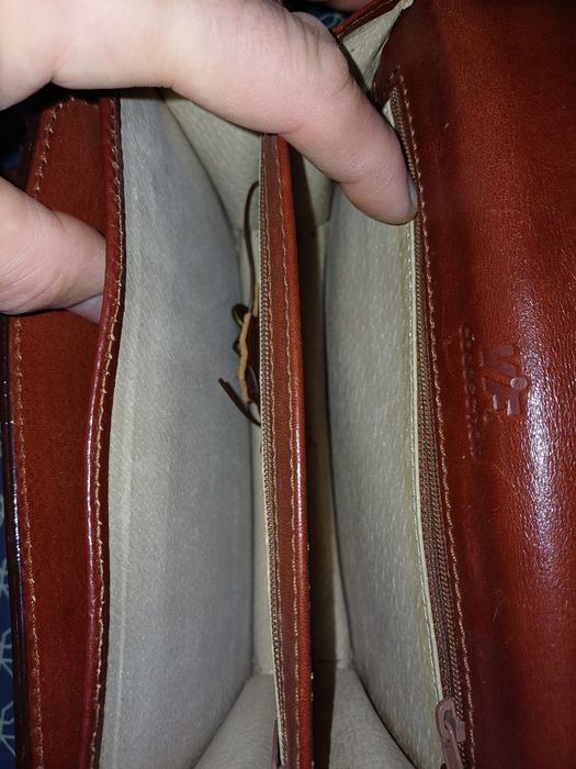 Барсетка  шкірна