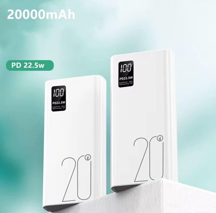 Power Bank 20000mah 22,5 Вт Type C вихід